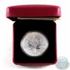 Image 1 : 2014 Canada $5 Fine Silver Maple Leaf Reverse Proof Bullion Replica (TAX Exempt)