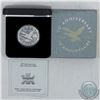 Image 1 : RCM issue, 1997 Canada 10th Anniversary Flying Silver Proof Loon Dollar.