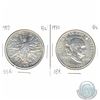 Image 1 : Pair of United States Commemorative Silver Dollars. Dated 1989 & 1990, in Brilliant Uncirculated Con