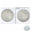 Image 2 : Pair of United States Commemorative Silver Dollars. Dated 1989 & 1990, in Brilliant Uncirculated Con