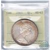 Image 1 : 1965 Type V Silver Dollar ICCS Certified MS-63