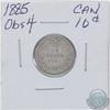 Image 1 : 1885 Obverse 4 Canada 10-cent