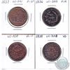 Image 1 : Estate Lot Bank Tokens. Varieties are listed on holders. 4pcs. Sold as is, No Returns.