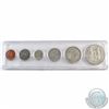 Image 1 : 1958 Canada 6-Coin Silver Year Set. Contains the Commemorative Silver Dollar for the 100th Anniversa