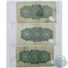 Image 2 : Complete Signature Type Set of the 1900 25c issue. Included are three 25-cent Notes; one of each sig