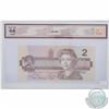 Image 2 : 1986 Replacement $2.00 Note from the Bank of Canada, Crow-Bouey signatures, Prefix ARX, BCS Certifie