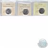 Image 2 : Estate lot of  Canadian Ceritfied  25-cent coins. you will receive the following certified coins: 20