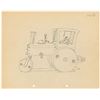 Image 1 : Mickey Mouse production drawing from Mickey’s Steam Roller