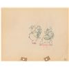 Image 1 : Sailor and Fifer Pigs production drawing from The Three Little Wolves