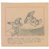 Image 1 : Dopey and Doc preliminary gag storyboards from Snow White and the Seven Dwarfs
