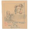 Image 2 : Dopey and Doc preliminary gag storyboards from Snow White and the Seven Dwarfs