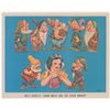 Image 1 : Snow White and the Seven Dwarfs publicity lithograph from Snow White and the Seven Dwarfs