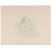 Image 1 : Donald Duck and Turtles production drawing from Donald’s Vacation