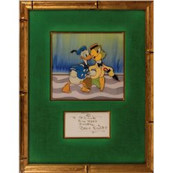 Donald Duck and Jose Carioca production cel Saludos Amigos