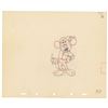Image 1 : Mickey production drawing from Fun and Fancy Free