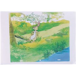 Rabbit production cel from Winnie the Pooh