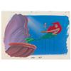 Image 1 : Ariel and Ballerina production cel and production background from The Little Mermaid TV Show