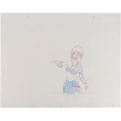 Princess Kida production drawing from Atlantis