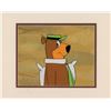 Image 1 : Yogi Bear production cel and production background from The Yogi Bear Show