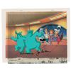 Image 1 : George, Jane, Judy, Rosie, and the Furbelows production cel from Jetsons: The Movie