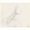 Image 1 : Bugs Bunny and Daffy Duck production drawings from a TV Cartoon