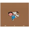 Image 1 : Snoopy and Lucy production cel from Peanuts