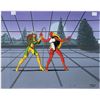 Image 1 : Rogue and Hussar production cel from The The X-Men TV Series