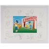 Image 1 : The Simpsons Limited edition giclee print with original drawings from The Simpsons