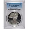 Image 1 : 1996-P PROOF AMERICAN SILVER EAGLE, PCGS PR-70 DCAM, RARE MODERN COIN