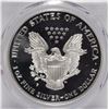 Image 3 : 1996-P PROOF AMERICAN SILVER EAGLE, PCGS PR-70 DCAM, RARE MODERN COIN