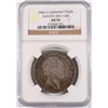 Image 1 : 1842 G GERMANY TALER SAXONY KM-1148 NGC AU-55 NICE!!