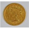 Image 1 : 1842-O $2.5 GOLD LIBERTY VF