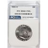 Image 1 : 1958-D FRANKLIN HALF DOLLAR, PCI GRADE GEM BU FBL