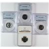 Image 1 : (2) 1962 & (1) 1963 JEFFERSON NICKELS, PCGS PR-67 & 1963  NGC PF-67