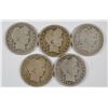 Image 1 : (5) 1905 BARBER QUARTERS
