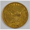 Image 2 : 1836 $2.5 GOLD CLASSIC HEAD XF