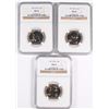 Image 1 : 3-1967 WASHINGTON QUARTERS SMS NGC MS67 SUPERB