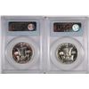 Image 2 : 2-1963 FRANKLIN HALF DOLLARS PCGS PROOF 67 SUPERB!
