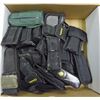 Image 1 : Box of Various Multi-Tools and Pocket Knives with Pouches. New and Used.