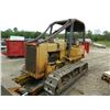 Image 3 : John Deere 550 Crawler Tractor, 6 Way Dozer, Canopy, 4948 Hours, Starts and Runs Good.