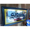 Image 1 : Shiner Bock Framed Mirror, 30"x54", Pick-Up Only, NO SHIP! NICE!