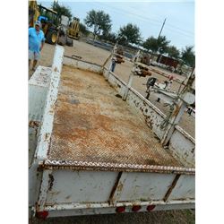 Butler Spool Trailer, Tandem Axle, 16,000 GVWR, 04/02/93, Surge Brakes