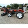 Image 1 : Yanmar 3110 Tractor, Power Steering, Bull Dog Front End Loader, Powershift Transmission, 3 point