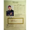 Image 1 : Bob Lemon Signed Stat Sheet, Notarized October 8th 1987 by Theresa Marie Landers, California