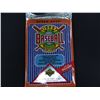 Image 1 : Six (6) Unopened Packs of 1992 Upper Deck Baseball Cards, Unopened, 15 Cards per pack, all one money