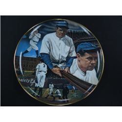 10" The Sultan of Swat Babe Ruth Porcelain Plate, Sports Impression, #d of 714 Made