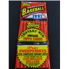 Image 1 : (2) Two 1991 Topps Baseball Rack Packs, 45 cards per pack, Unopened