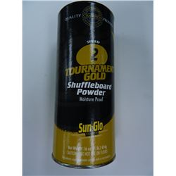 1 Pound Sun-Glo Tournament Gold Speed 2 Shuffleboard Powder, Unopened