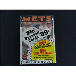 Two (2) 1986 Topps Baseball Unopened Packs, 50 Cards per pack