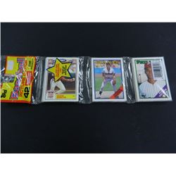 (2) Two 1988 Topps Baseball Rack Packs, 42 cards per pack plus one Special Card, Unopened